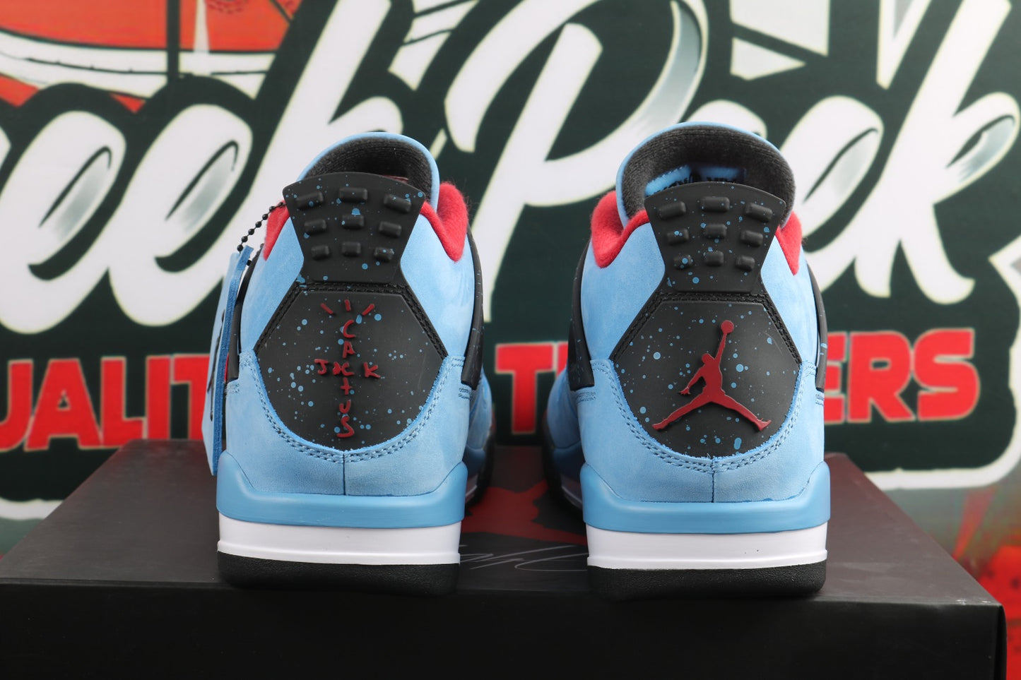 Cactus Jack x J4 Retro “Houston Oilers”