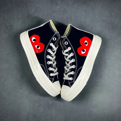 Comme des Garçons x Chuck Taylor All Star Hi ‘Play’