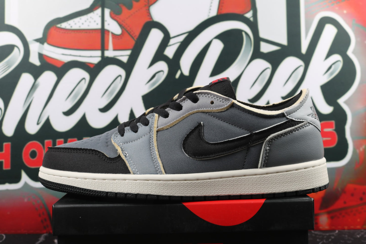 J1 1 Low Retro OG Dark Smoke Grey