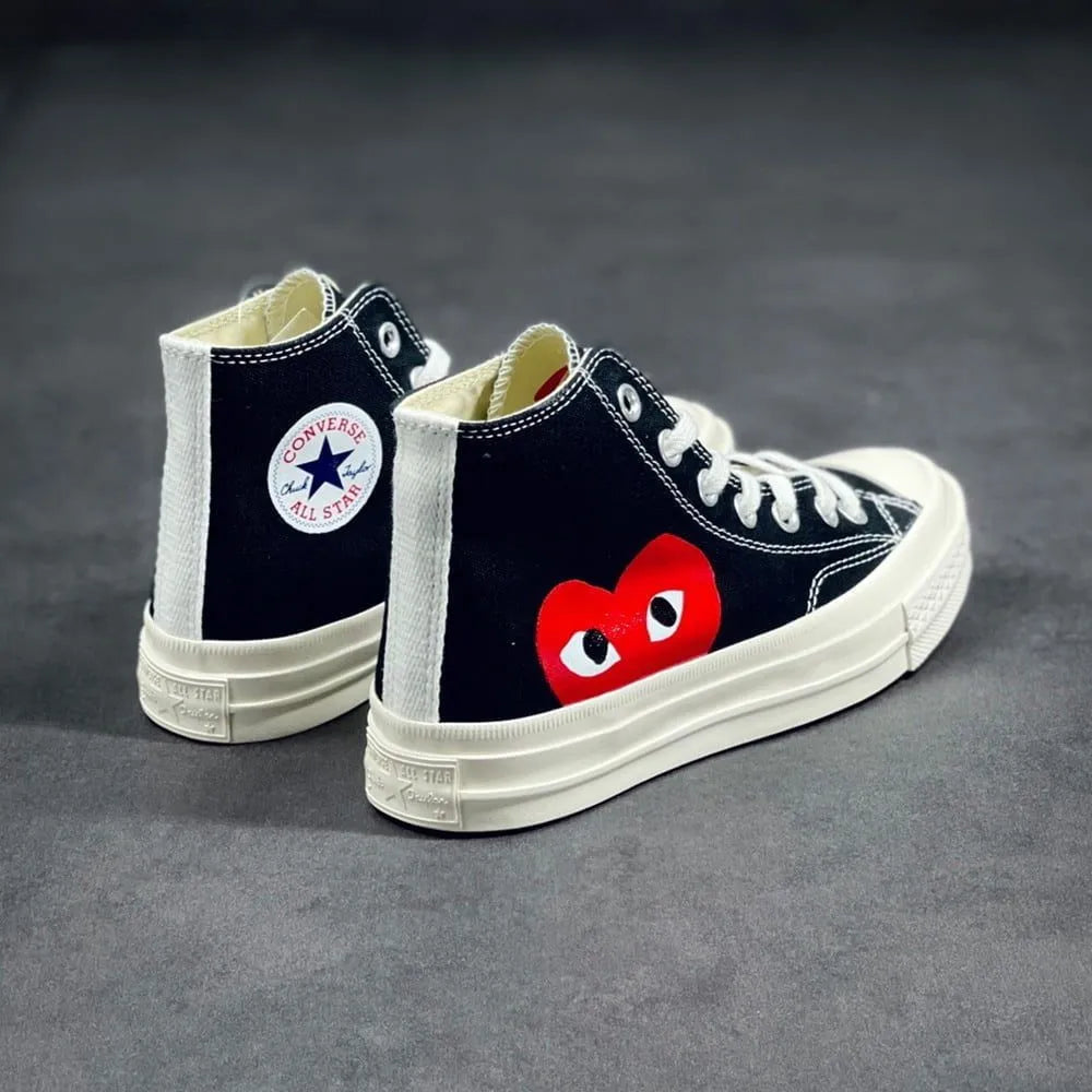 Comme des Garçons x Chuck Taylor All Star Hi ‘Play’