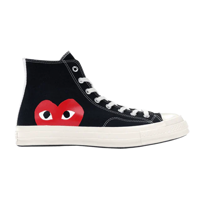 Comme des Garçons x Chuck Taylor All Star Hi ‘Play’