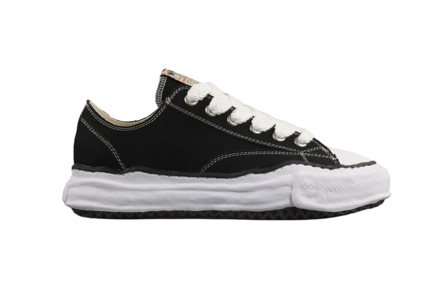 MAISON MIHARA YASUHIRO ORIGINAL SOLE CUT CANVAS SNEAKER