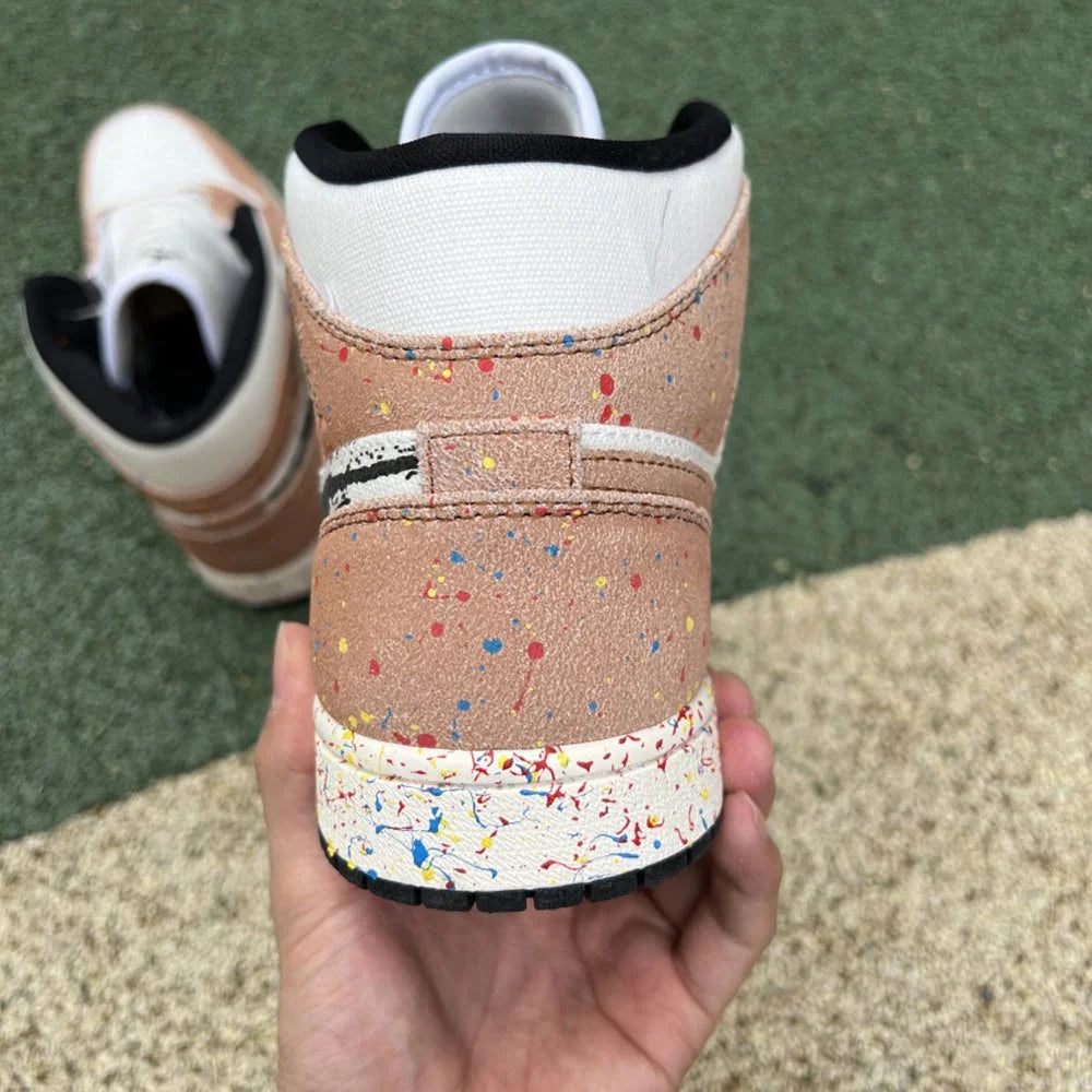 J1 Mid SE ‘Brushstroke Paint Splatter’