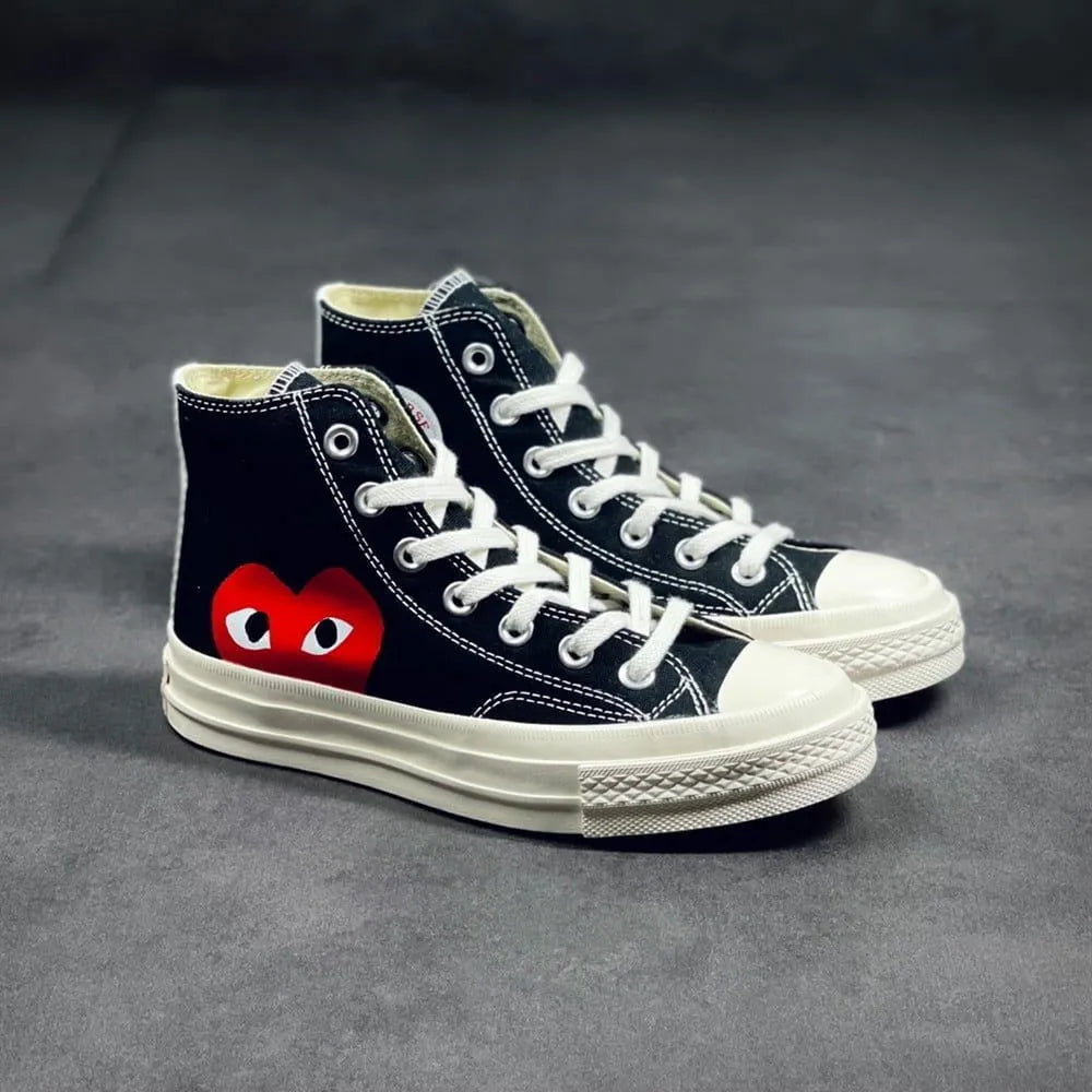 Comme des Garçons x Chuck Taylor All Star Hi ‘Play’