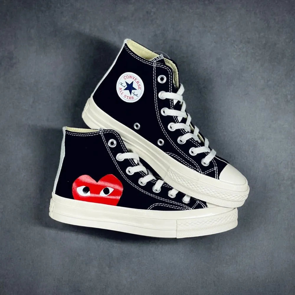 Comme des Garçons x Chuck Taylor All Star Hi ‘Play’