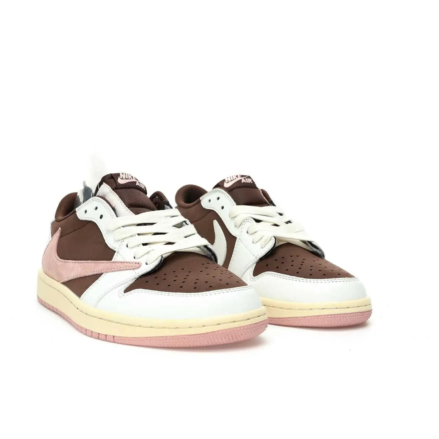 Travis Scott J1 LOW, DARK PONY PINK