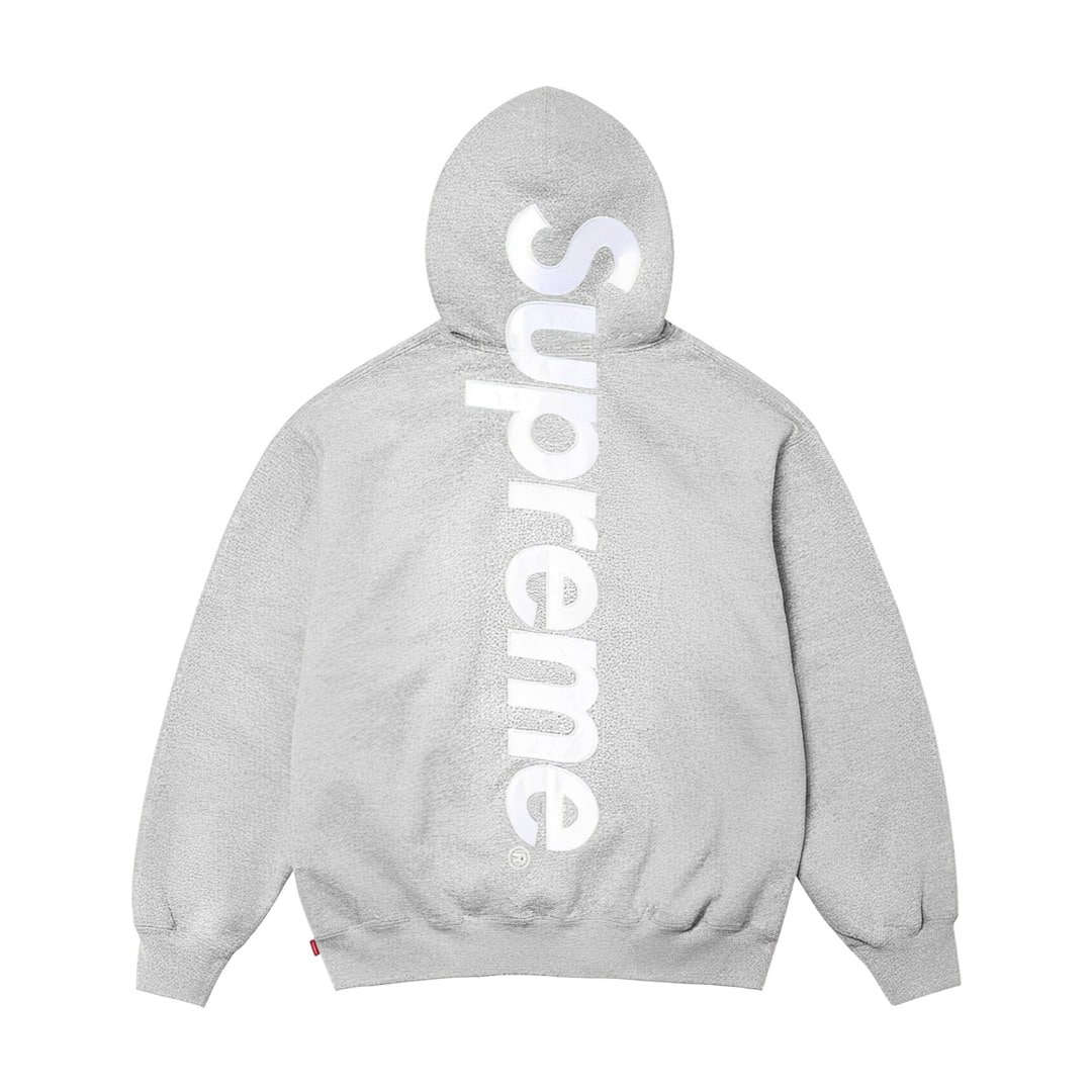 Suprme 22FW Satin Appliqué Hoodie